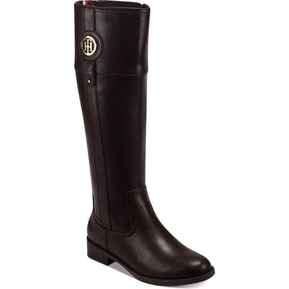 Tommy Hilfiger Imina Black Riding Boots